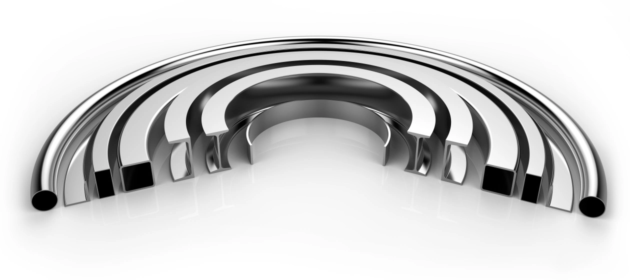 Bending aluminum