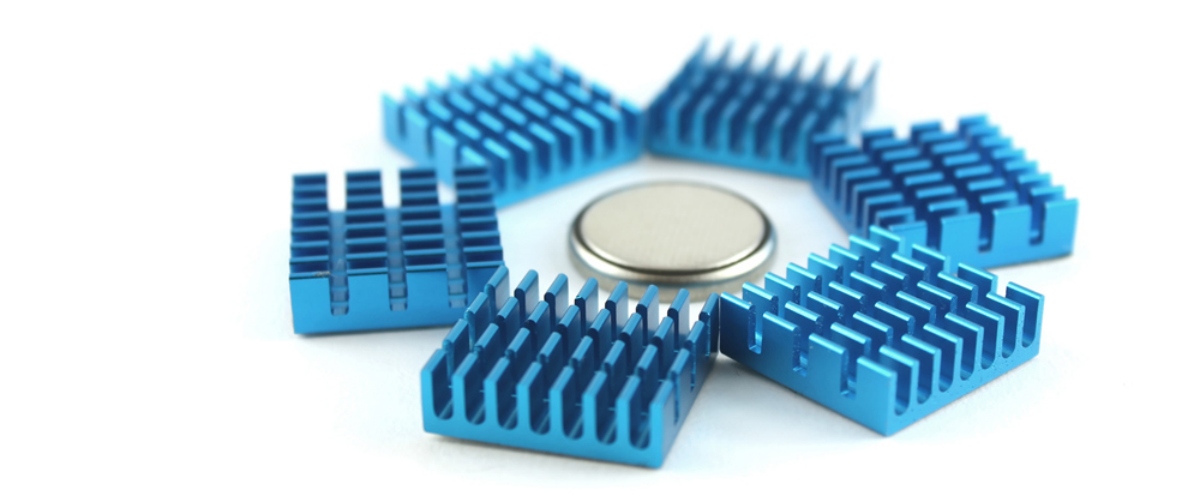 Custom Aluminum heat sink design for specialized applications