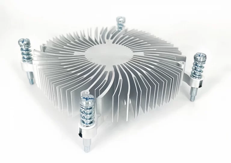 Machined vs extruded Aluminum Heat Sink Fins differences