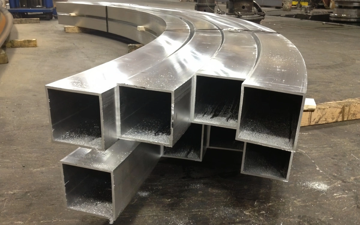 Minimizing weld distortion Aluminum Square Tube