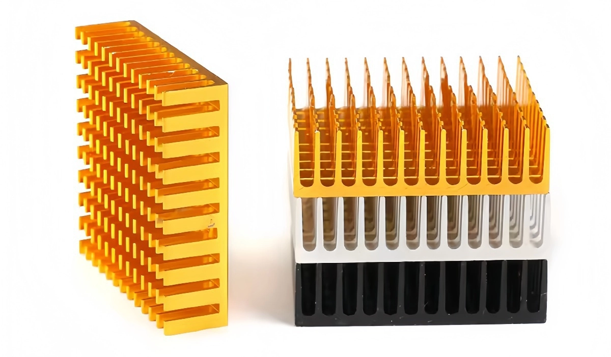 anodized finishing for Aluminum Heat Sink Extrusion