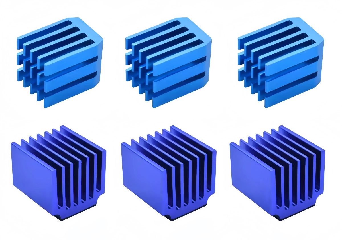 Airflow interaction with Extruded Heat Sink Profiles