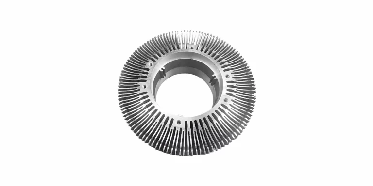 Aluminum heat sink for led bulb thermal management