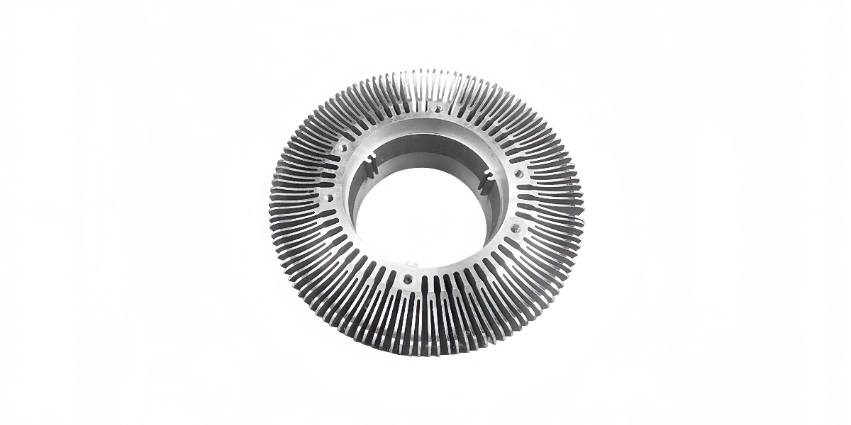 Aluminum heat sink for led bulb thermal management