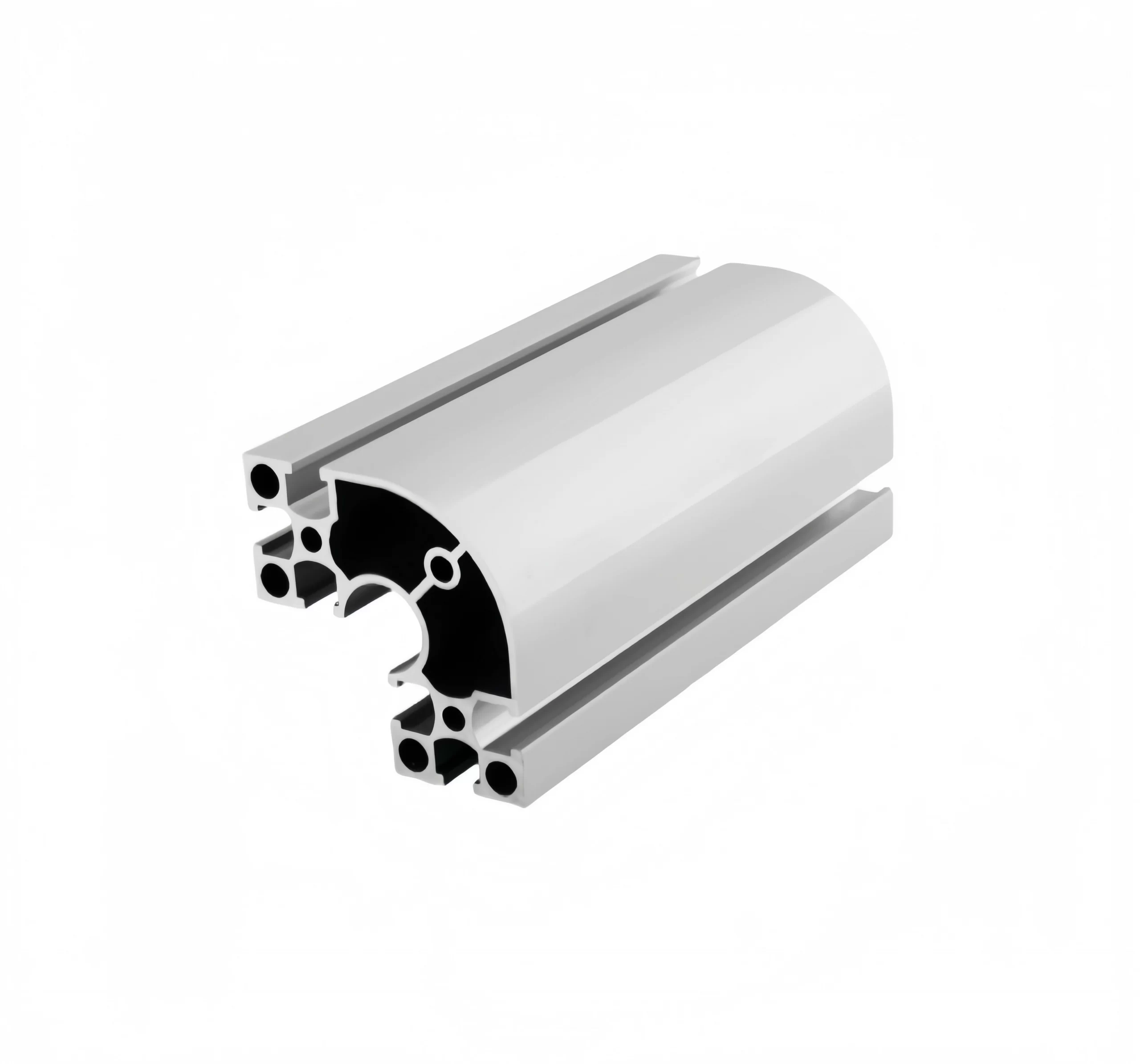 Applications using aluminum radius corner extrusion