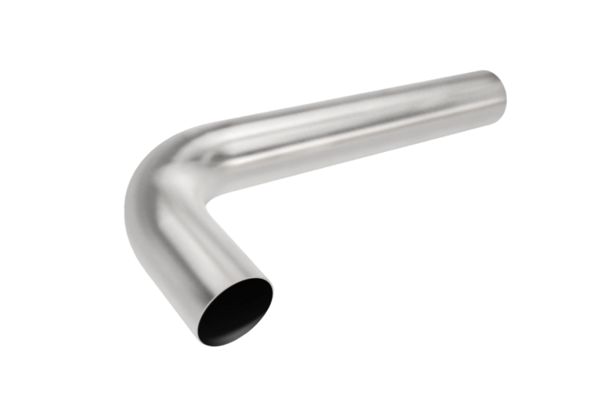 Automotive component using curved aluminum tubing