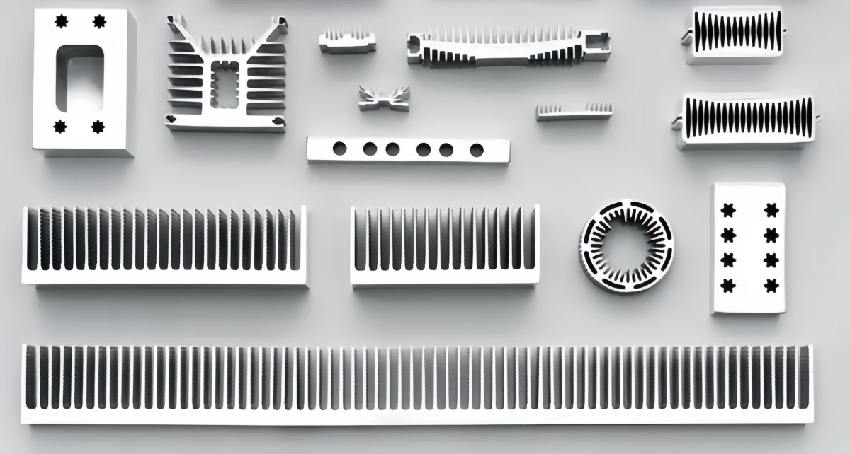 Benefits comparison for Extruded Heat Sink Profiles