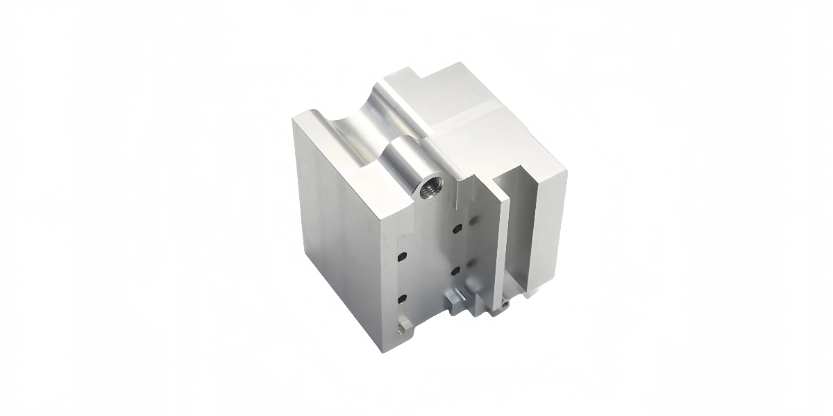 CNC aluminum machining service creating precise parts