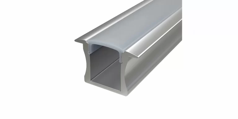 Clean look recessed aluminum profile Anodizing