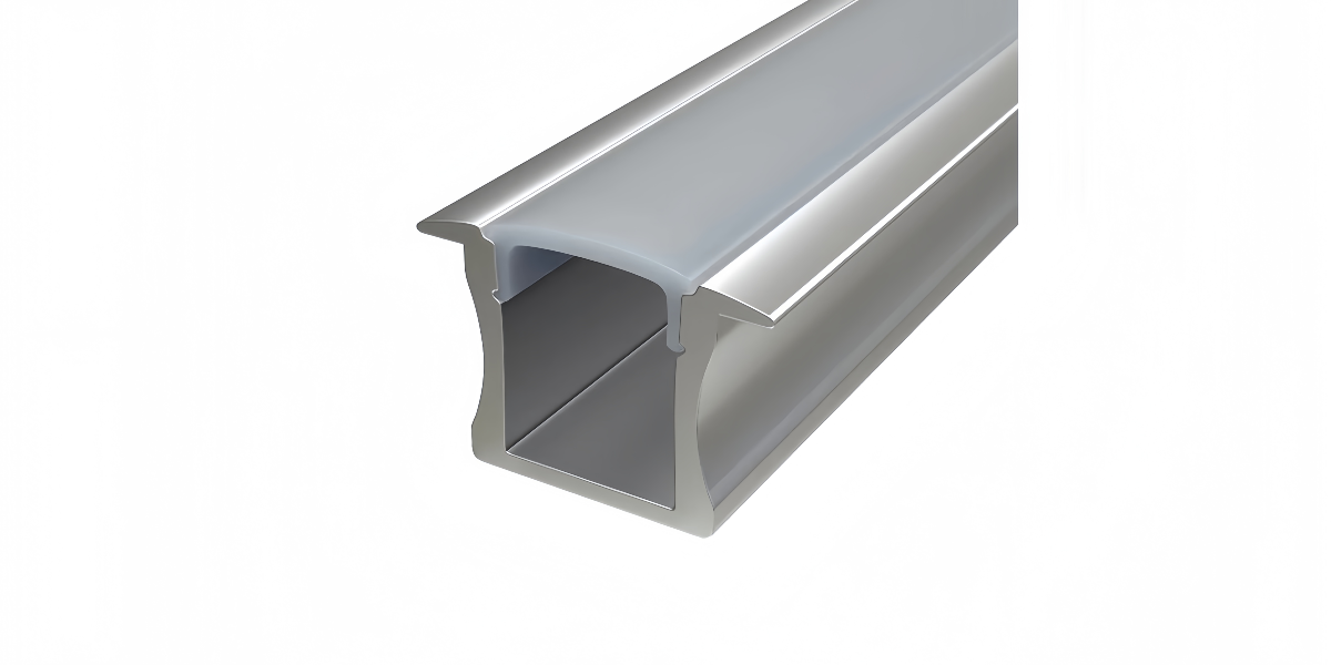 Clean look recessed aluminum profile Anodizing