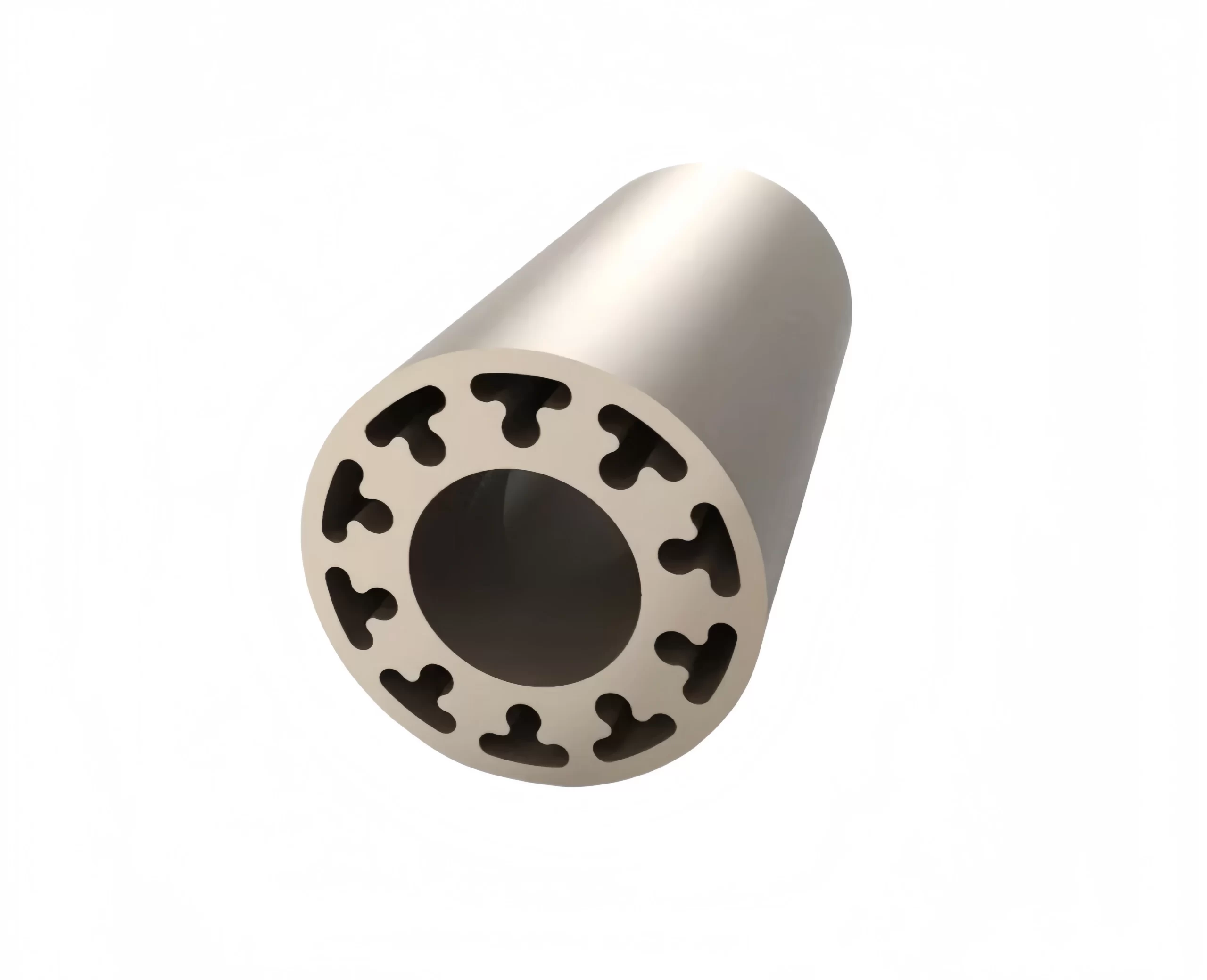 Common alloys round aluminum extrusion profiles