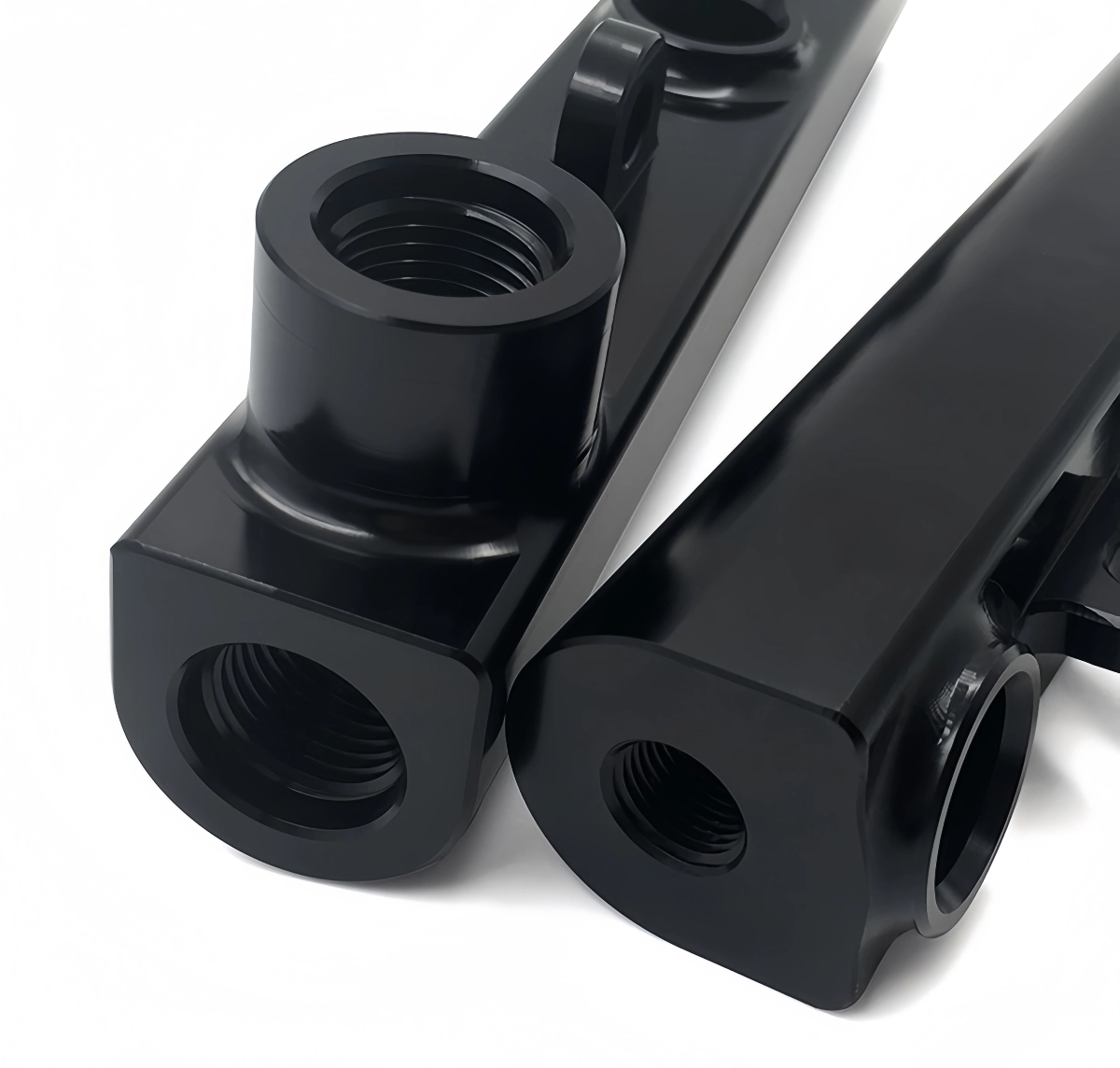 Complex design aluminum cnc machining parts example
