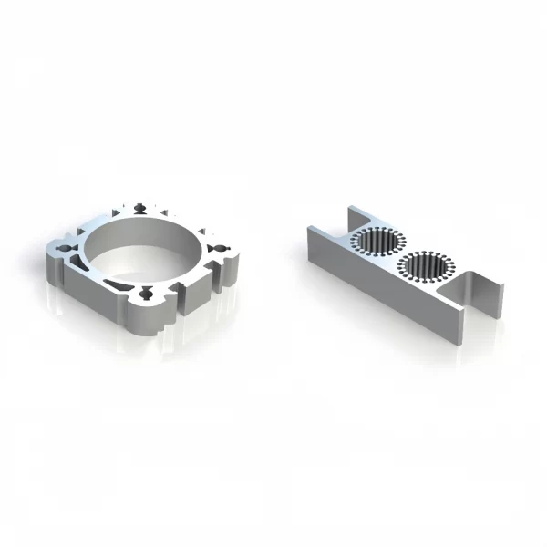 Cut profiles finished aluminum extrusion
