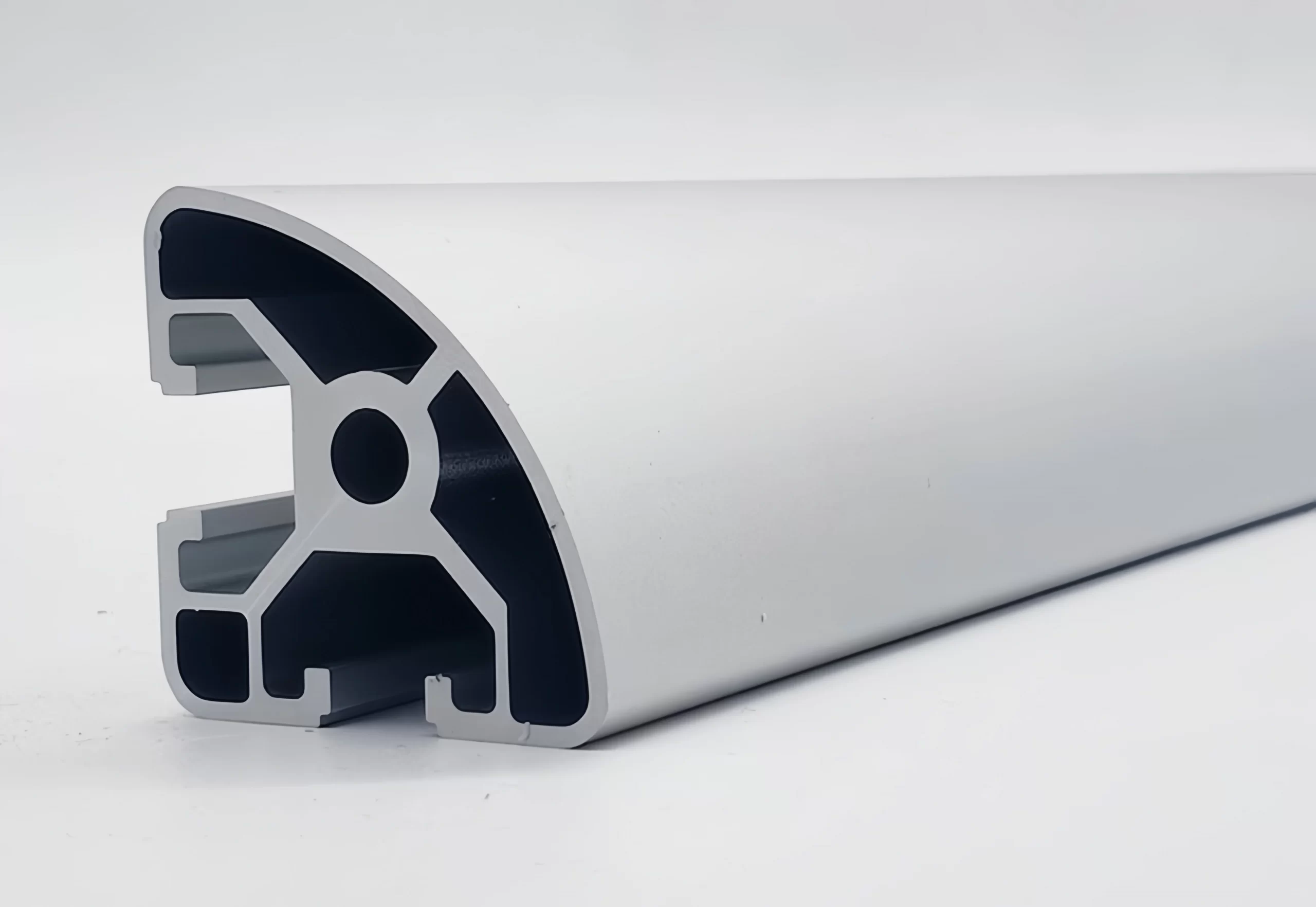 Defining aluminum radius corner extrusion profile