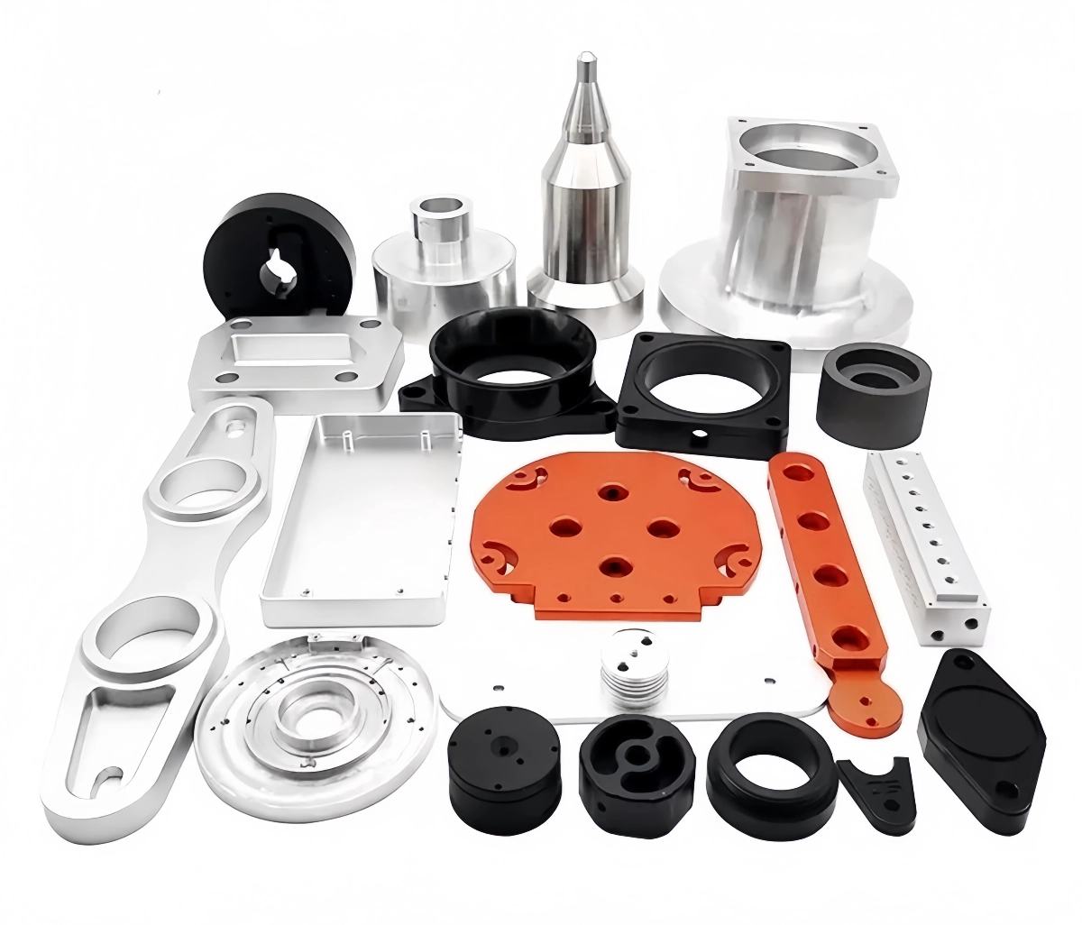 Example of complex custom cnc aluminum design