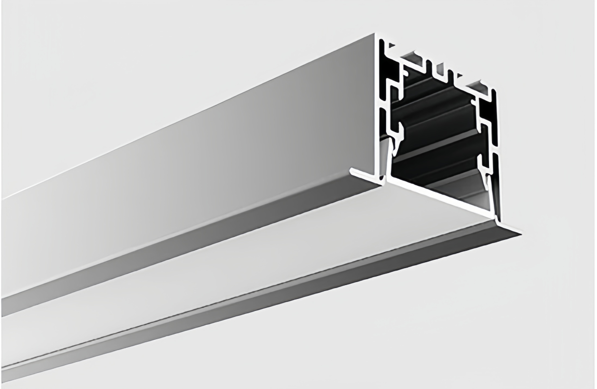 Floor rated recessed aluminum profile applications
