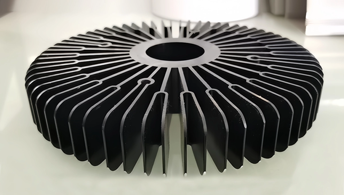 Heat sink for led bulb prevents overheating damage