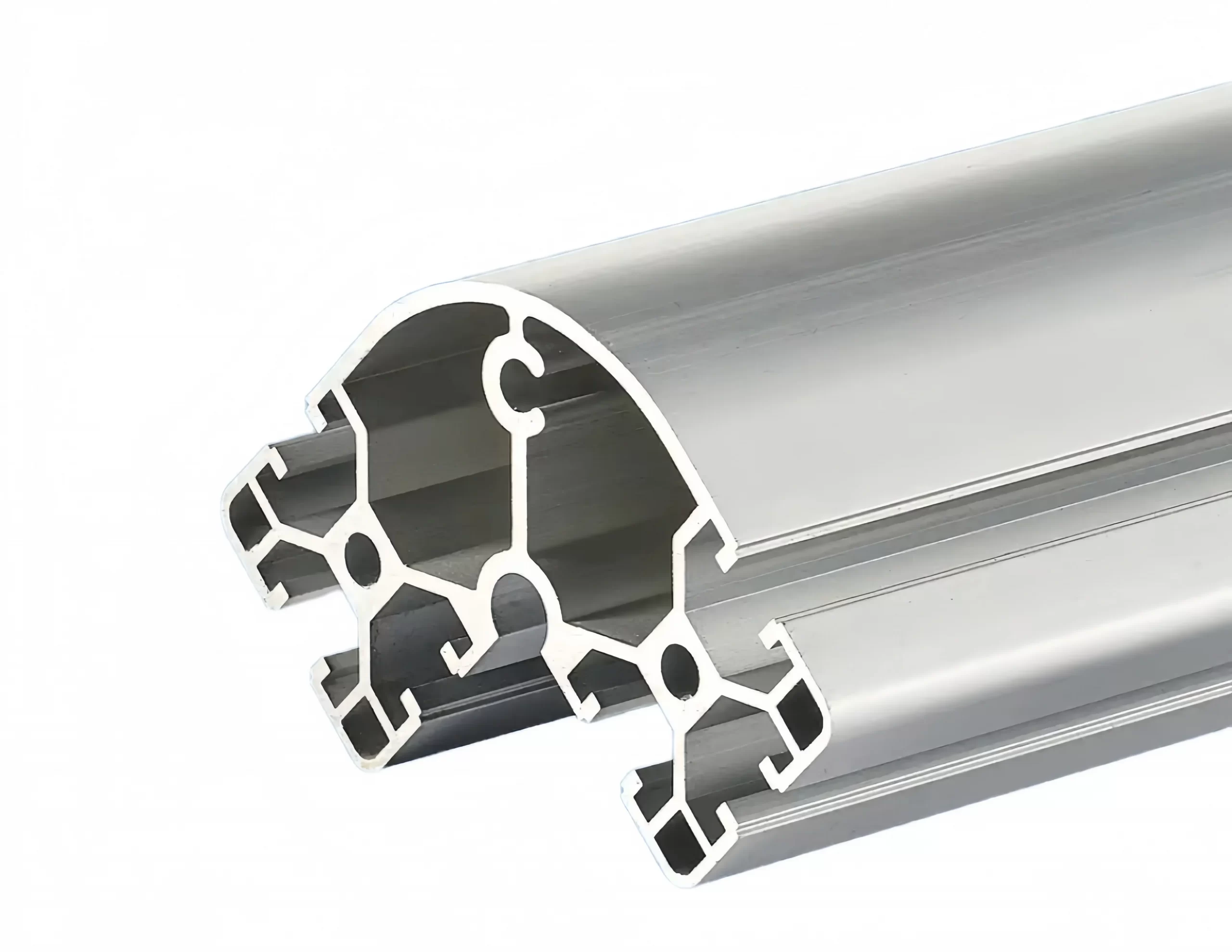 How aluminum radius corner extrusion is made die