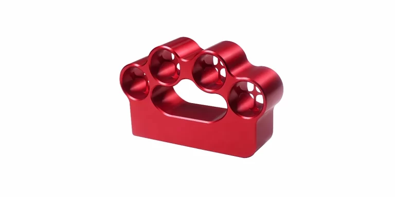 Medical aluminum precision machining component detail