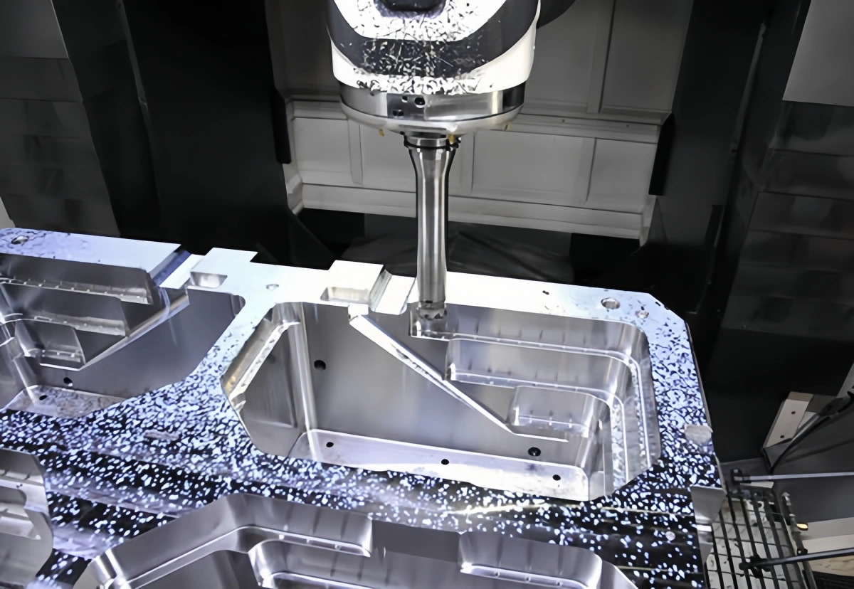 Process flow chart for aluminum machining service