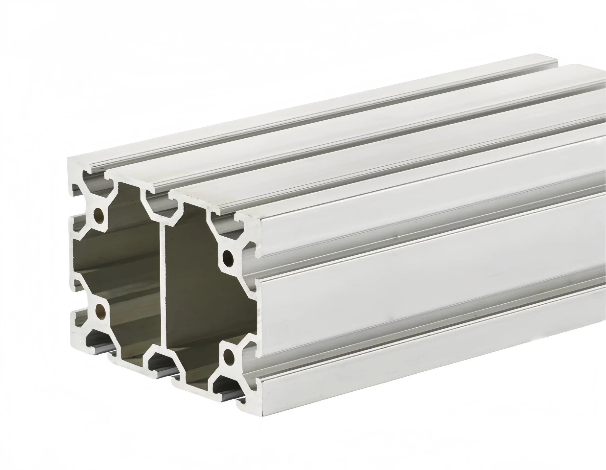 Raw aluminum billet for industrial aluminum extrusion