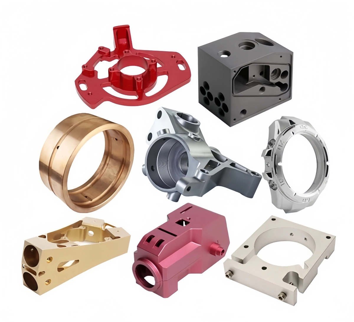 Smooth finish quality aluminum precision machining