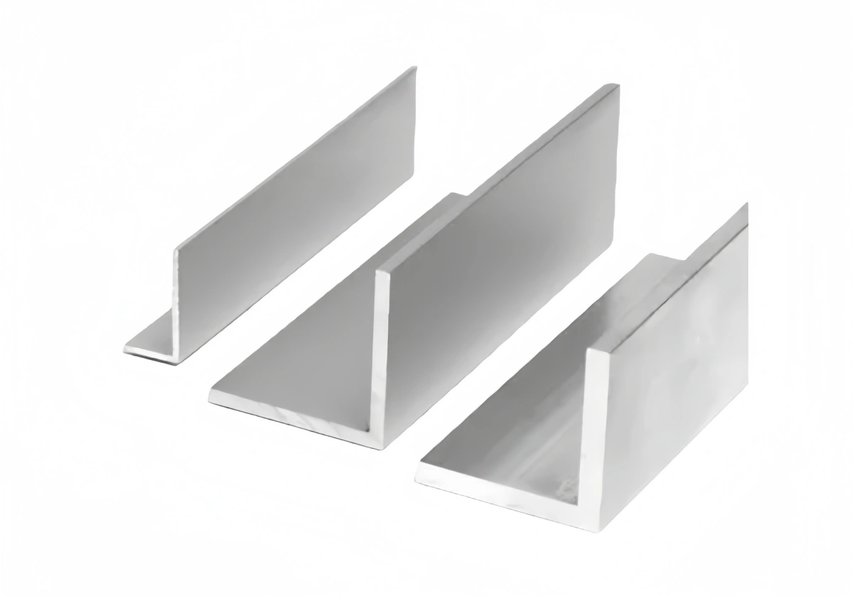 Different types custom aluminum corner profile