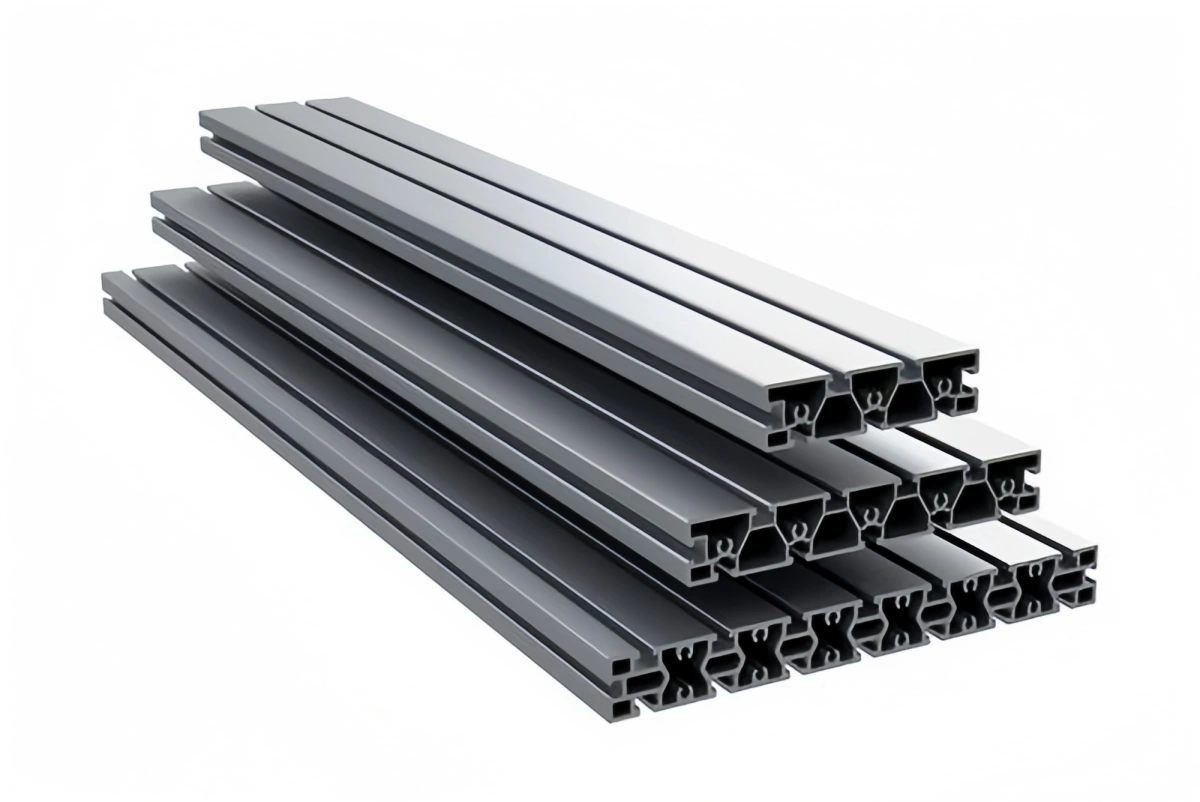 Different types flat aluminum profile
