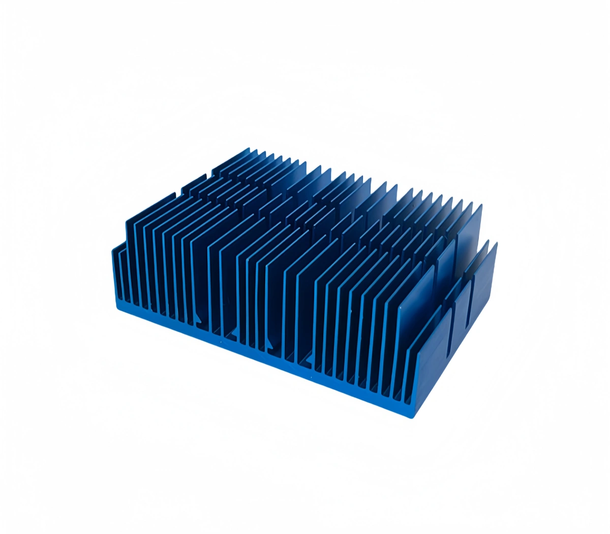 How plate fin heat sink cools electronics