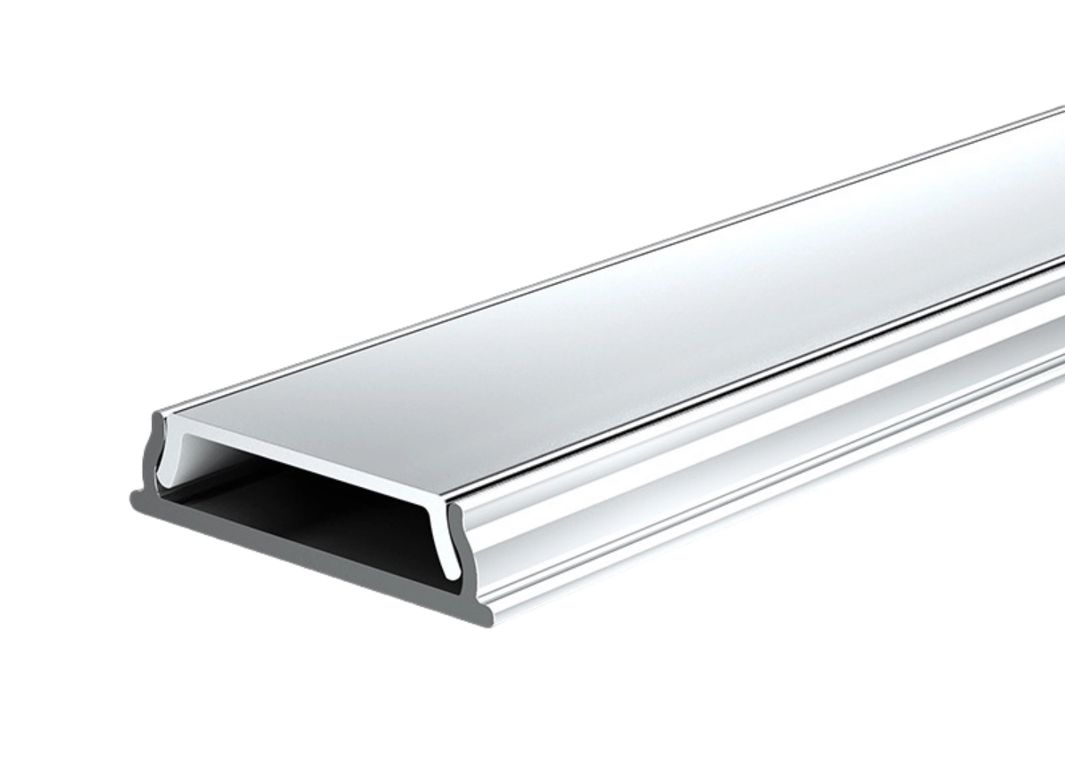 Installing aluminum profile for led strip lighting