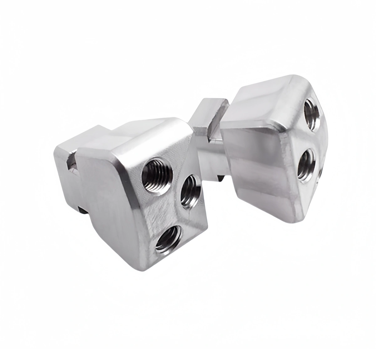 Solid block defining billet aluminum parts