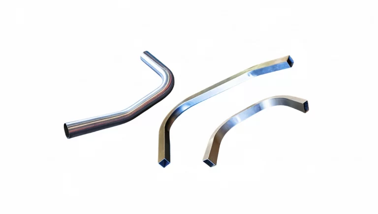 A press brake machine bending aluminum sheet metal