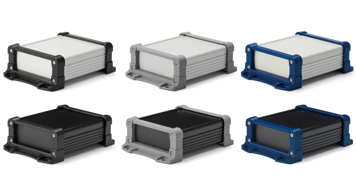 A strong and protective aluminum extrusion enclosure