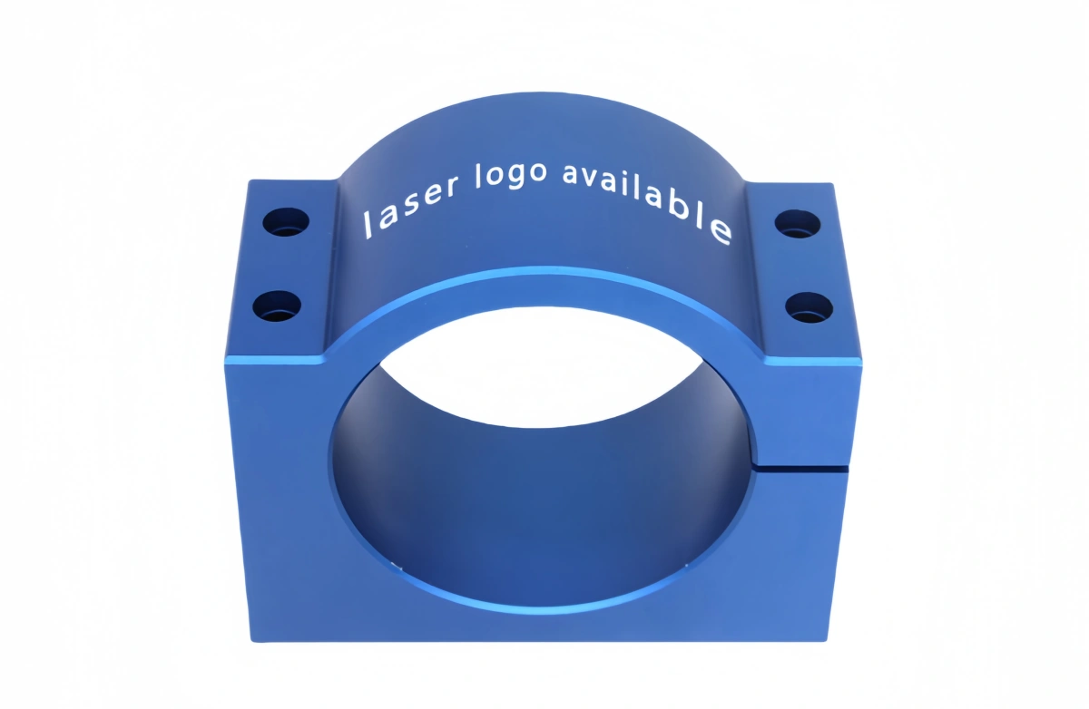 Custom aluminum parts clean finish varied shapes