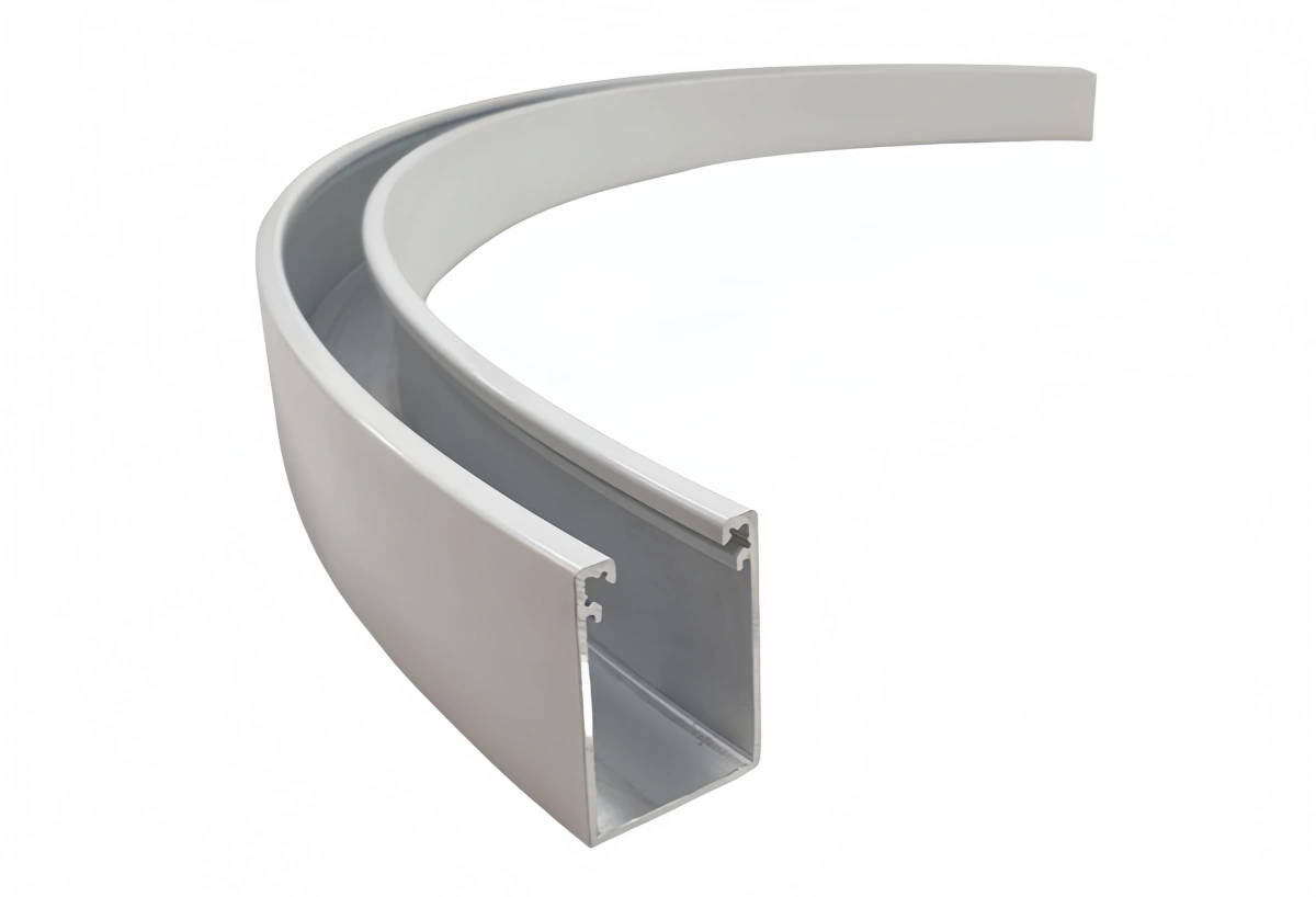 Grain structure of cold bending aluminum