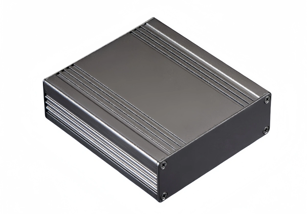 The manufacturing of an aluminum enclosure extrusion