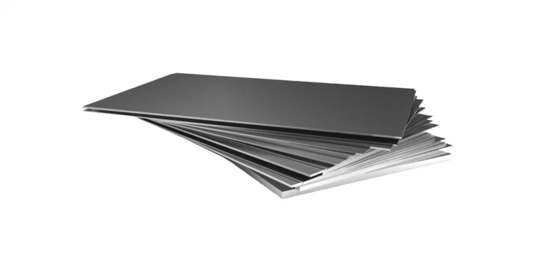 A wood grain finish on aluminum panel extrusions