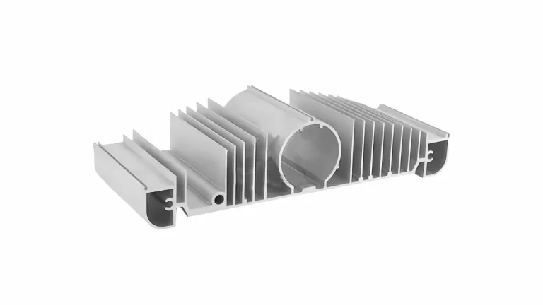 Diagram of the aluminum extrusion process