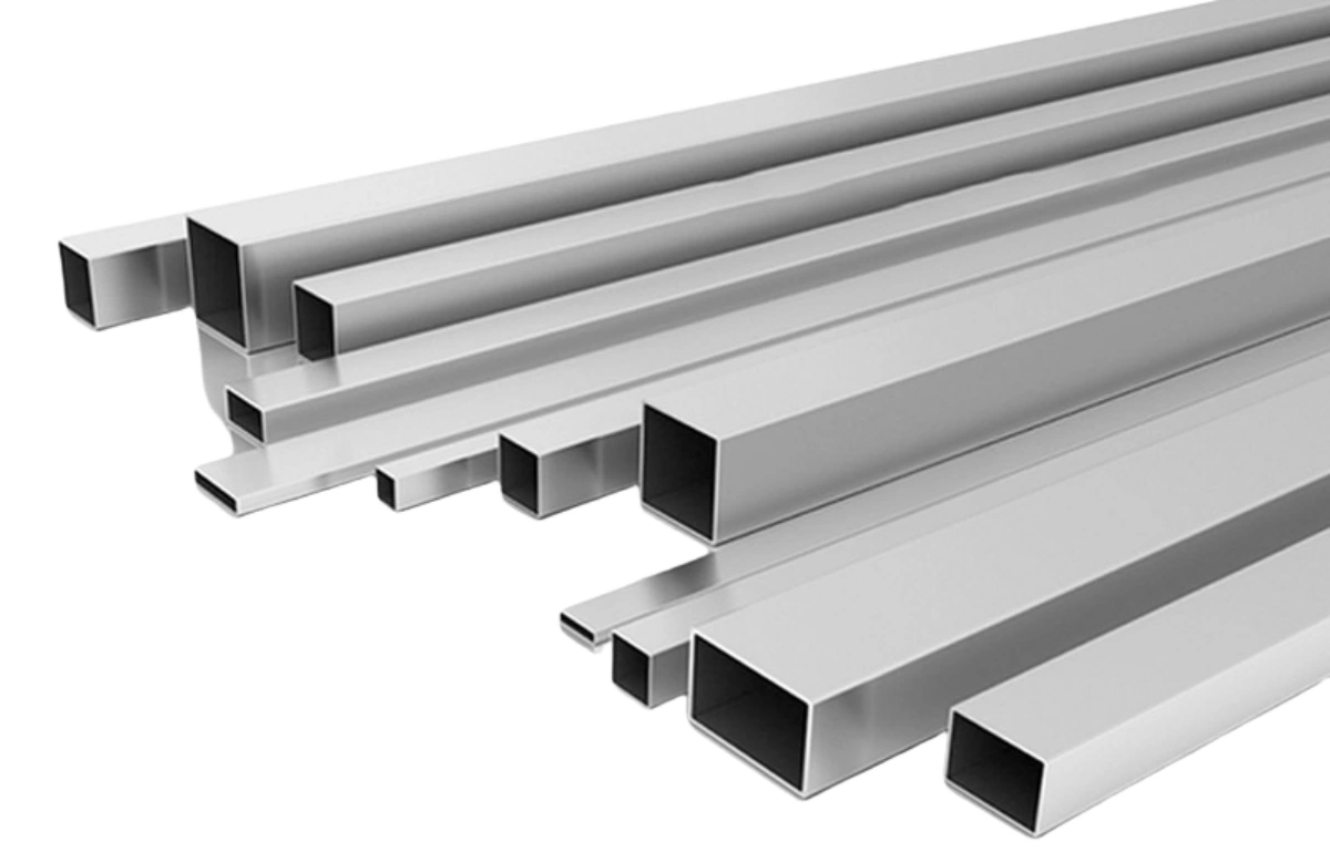 Finished profiles from aluminum extrusion process