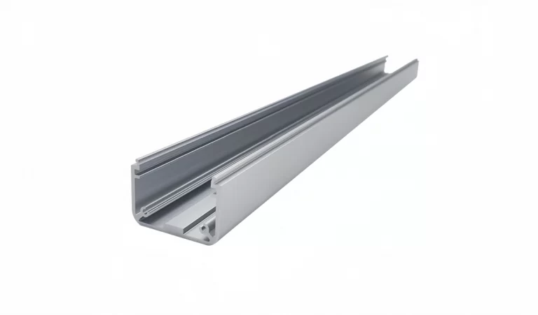 A stack of c channel aluminum extrusion profiles