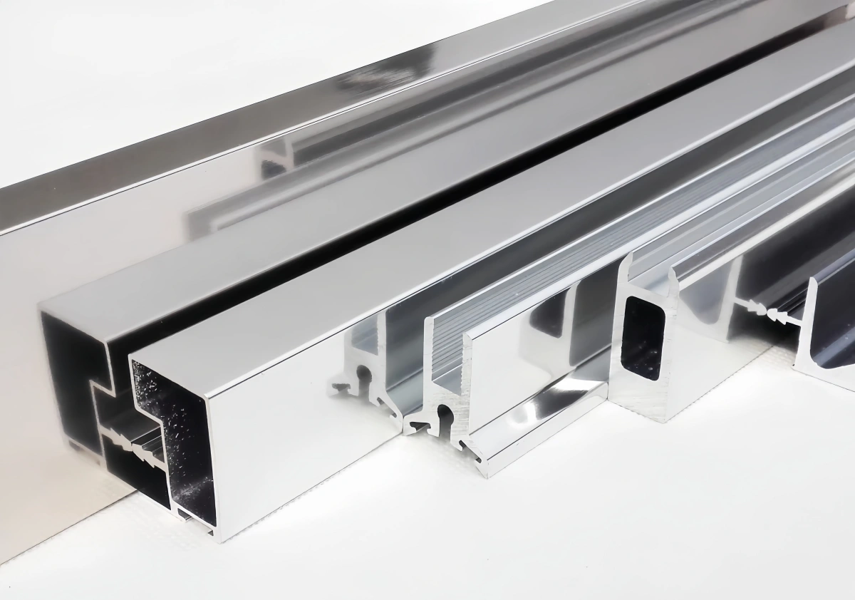 Automotive trim made from polished aluminum sheet