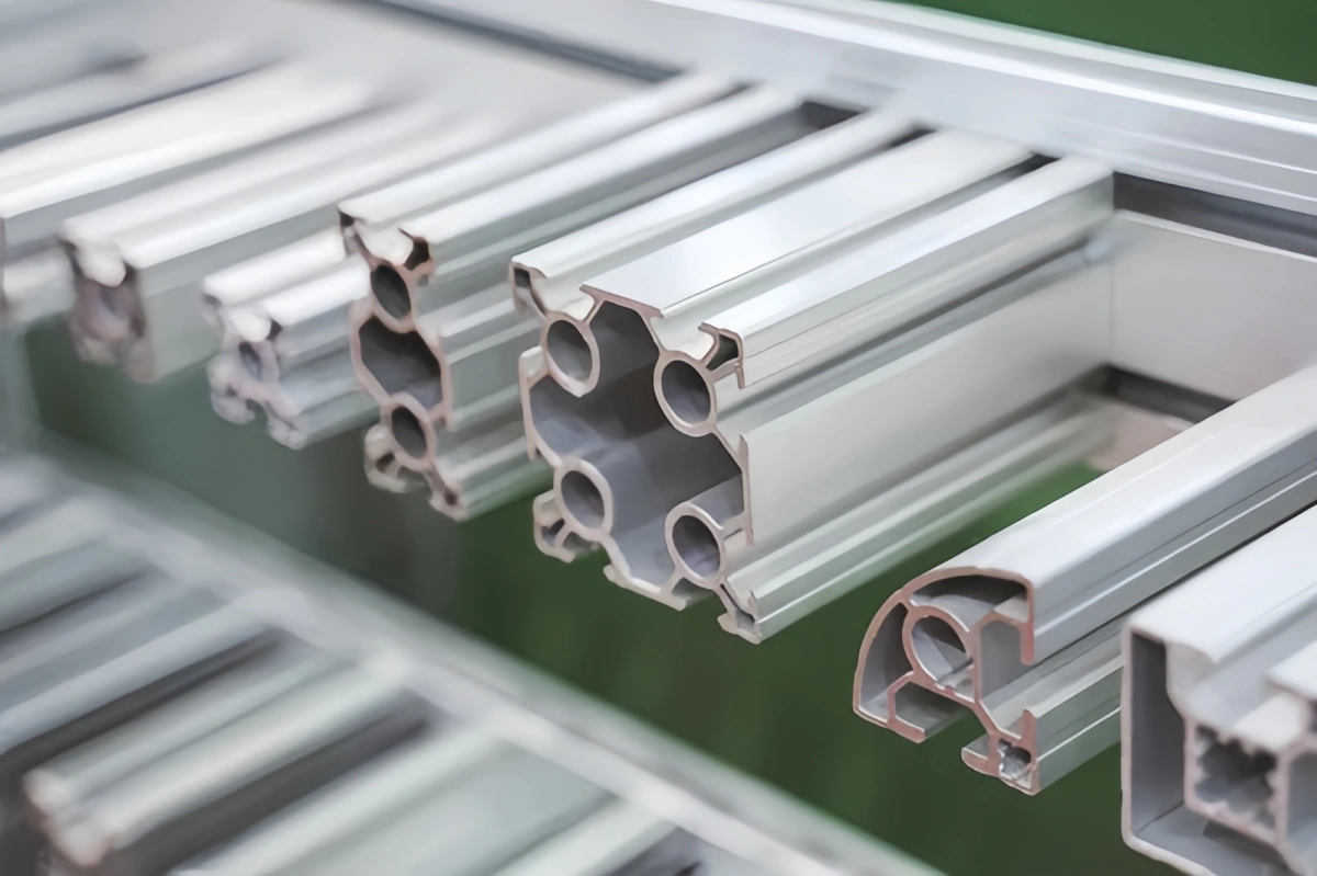 Manufacturing process for architectural aluminum extrusions