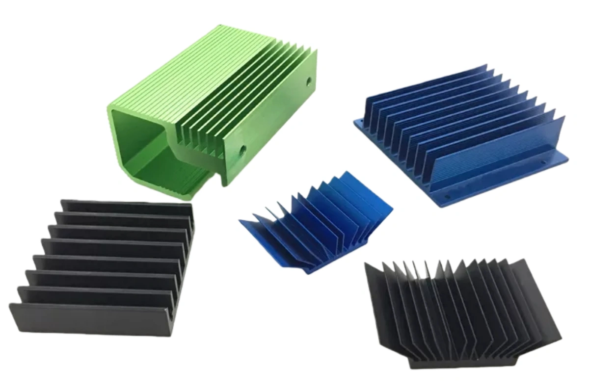 Wide range of colored aluminum alloy anodizing options