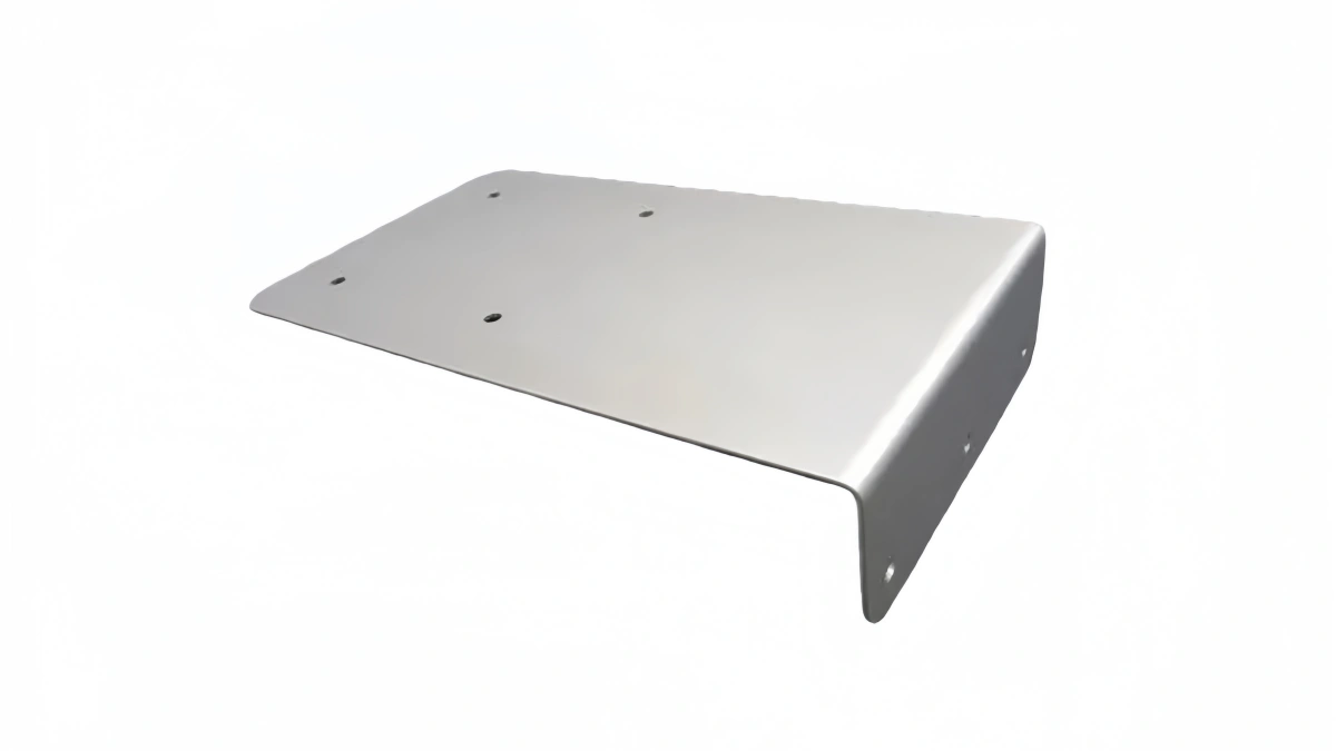 clear anodized aluminum finish on custom machine parts